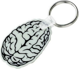 Promotional Key Chains: Brain Shaped Keychains